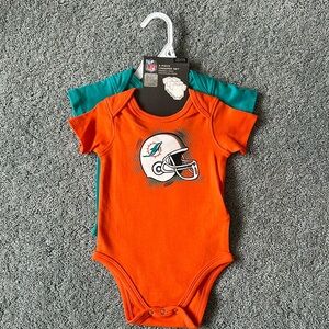 NFL Miami Dolphin onesies